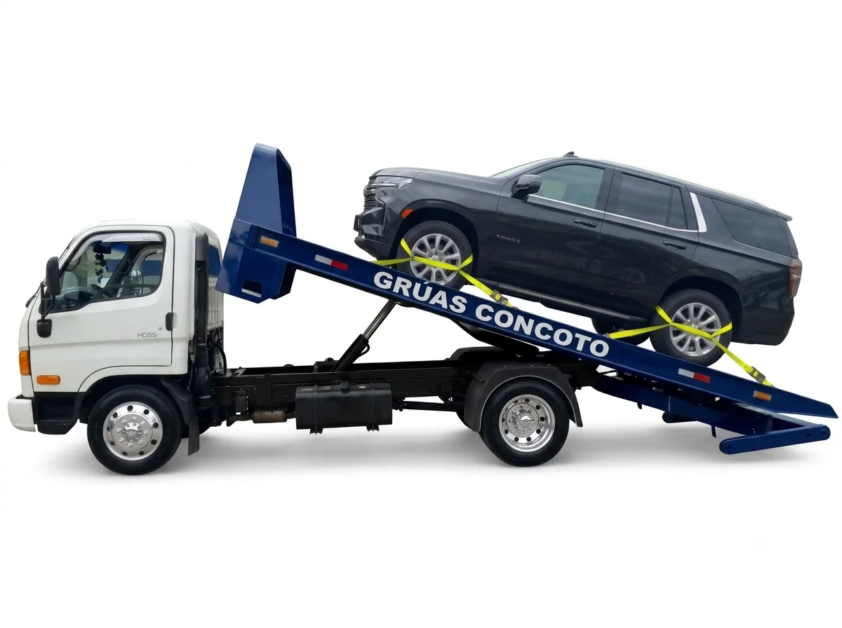 Grúa autocargable o wincha de Grúas Conocoto
