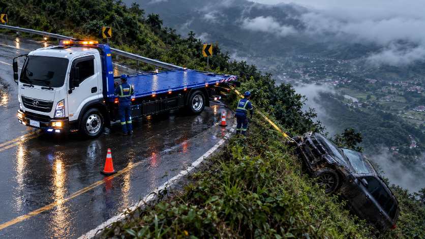 Rescates y maniobras de vehículos en Conocoto